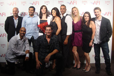 Velvet Andrews Smith, Director and Screen Play writer with Cast of Ripple Effect