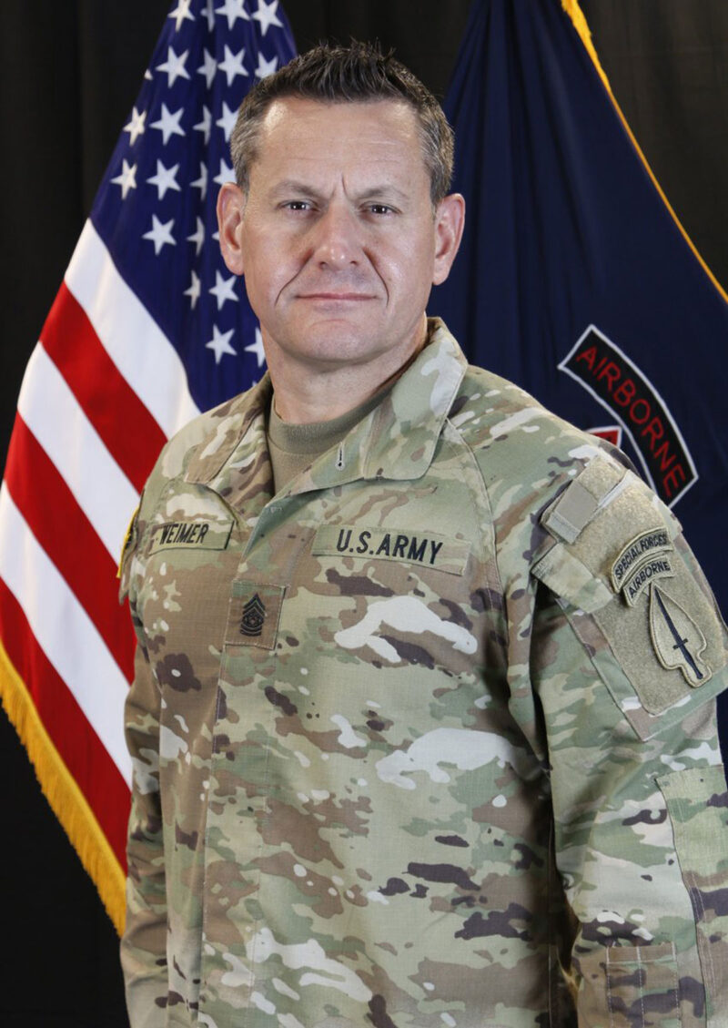 Command Sgt. Maj. Michael Weimer selected as 17th Sergeant Major of the